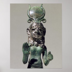Poster Statuette d'une déesse phénicienne, du Phoeni