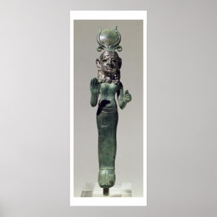 Poster Statuette d'une déesse phénicienne, du Phoeni