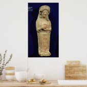 Poster Statuette of a musician (Cuisine)