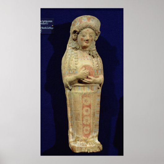 Poster Statuette of a musician (Devant)