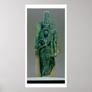 Poster Statuette of Queen Tiye, wife of Amenophis III, Ne