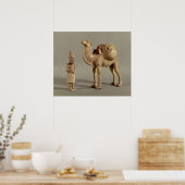Poster Statuettes funéraires d'un chameau chargé (Cuisine)