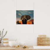 Poster Stature de Majestic (Cuisine)