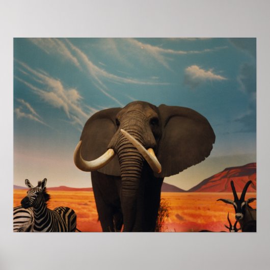 Poster Stature de Majestic (Devant)