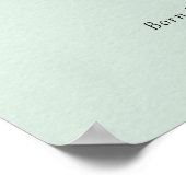 Poster Statut de naissance nautique de petits garçons ble (Coin)