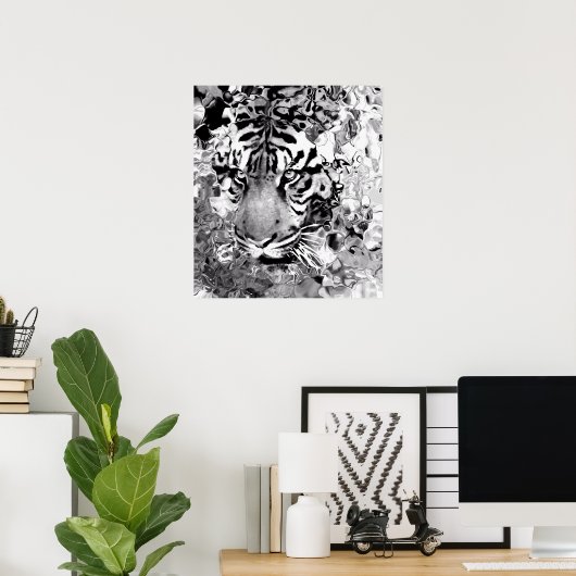 Poster Stay Focus_ (Bureau à domicile)