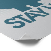 Poster Stay Hungry Inspiration (Coin)