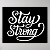 Poster Stay Strong (Devant)