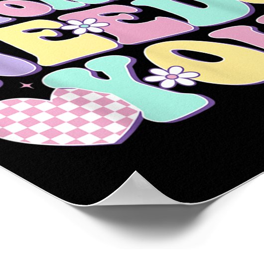 Poster Stay Tomorrow Needs You Groovy Suicide Prevention (Coin)