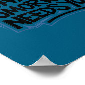 Poster Stay Tomorrow Needs You, Suicide Awareness Mental  (Coin)