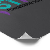 Poster Stay Tomorrow Needs You Suicide Prevention Awarene (Coin)