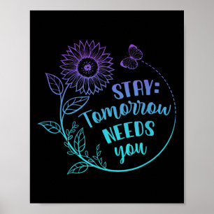 Poster Stay Your Stories Is Not over Suicide Prevention A