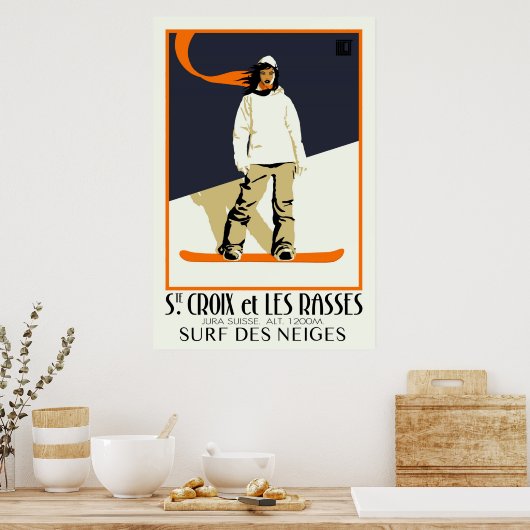 Poster Ste. Croix et Les Rasses (Cuisine)