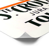 Poster Ste-Croix Suisse Ski (Coin)