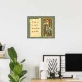 Poster Ste Jeanne d'Arc (JM 28) (Bureau à domicile)