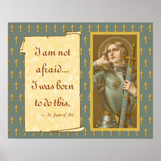 Poster Ste Jeanne d'Arc (JM 28) (Devant)