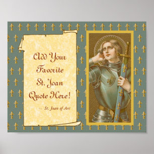 Poster Ste Jeanne d'Arc (JM 28)