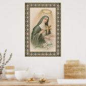 Poster Ste Rita de Cascia (M 015) (Cuisine)