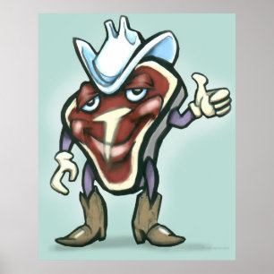 Poster Steak