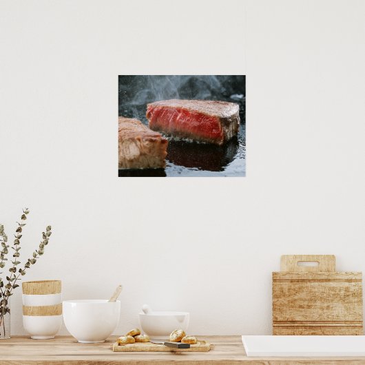 Poster Steak 3 (Cuisine)