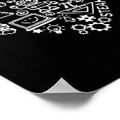 Poster Steam Heart Shape Stem Enseignant Science Lover By (Coin)