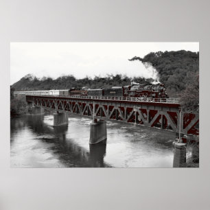 Poster Steam Over the Beaver River