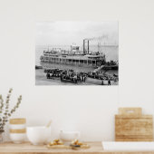 Poster Steamboat Georgia Lee : 1907 (Cuisine)