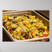 Poster Steamed vegetables (Devant)