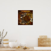 Poster Steampunk (Cuisine)
