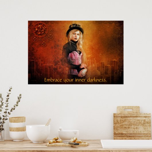 Poster Steampunk (Cuisine)