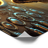 Poster Steampunk 21, L'espion Steam-Shadow (Coin)