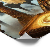 Poster Steampunk 26, Le Botaniste Bio-Mécanique (Coin)