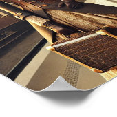 Poster Steampunk 39, La Gare Debutante (Coin)