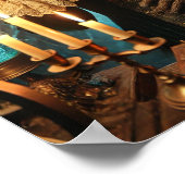 Poster Steampunk 45, L'alchimiste de l'ombre (Coin)