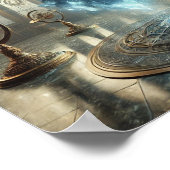 Poster Steampunk 47 La Sorcière Lunaire (Coin)