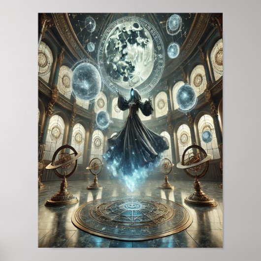 Poster Steampunk 47 La Sorcière Lunaire (Devant)