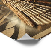 Poster Steampunk 49 La Duchesse Horloge (Coin)