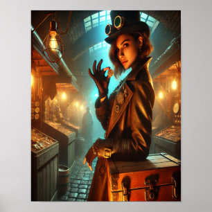 Poster Steampunk 64 The Shadow Market Smuggler