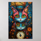 Poster Steampunk cat 11 de 21 (Devant)