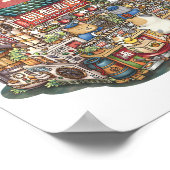 Poster Steampunk Cat Sushi Restaurant (Coin)