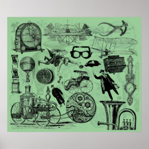 Poster Steampunk College Numéro 2