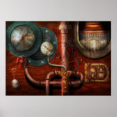 Poster Steampunk - Commandes (Devant)