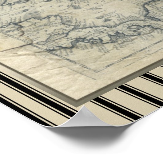 Poster Steampunk Dirigible Balloon (Coin)