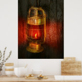 Poster Steampunk - district de Red Light (Cuisine)