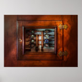 Poster Steampunk - Électrique - Le panneau de fusible (Devant)