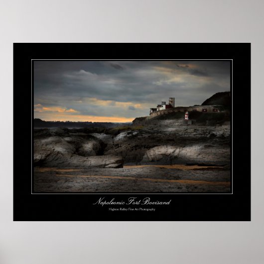 Poster Steampunk et Burtonesque Fort napoléonien Bovisand (Devant)