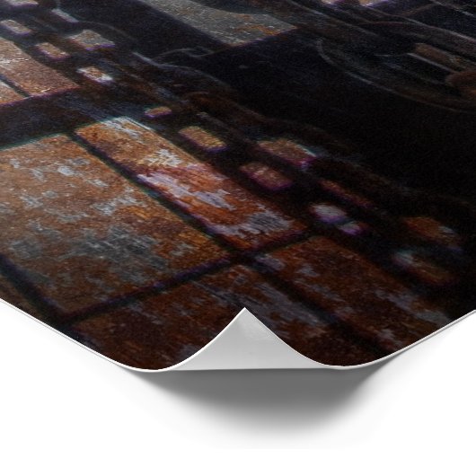 Poster Steampunk - Force industrielle (Coin)