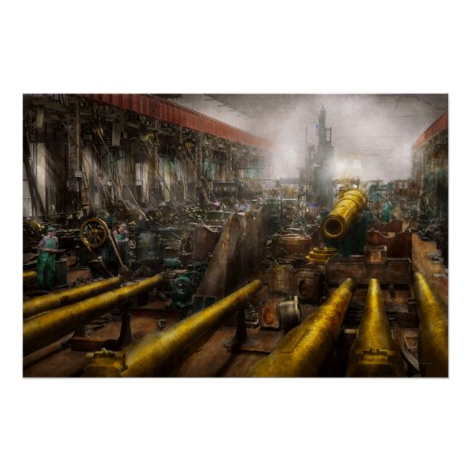 Poster STEAMPUNK - Guerre - Nous sommes prêts (Devant)