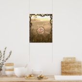 Poster Steampunk Imaginaire City (Cuisine)