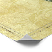 Poster Steampunk Imaginaire Peacock Gold (Coin)